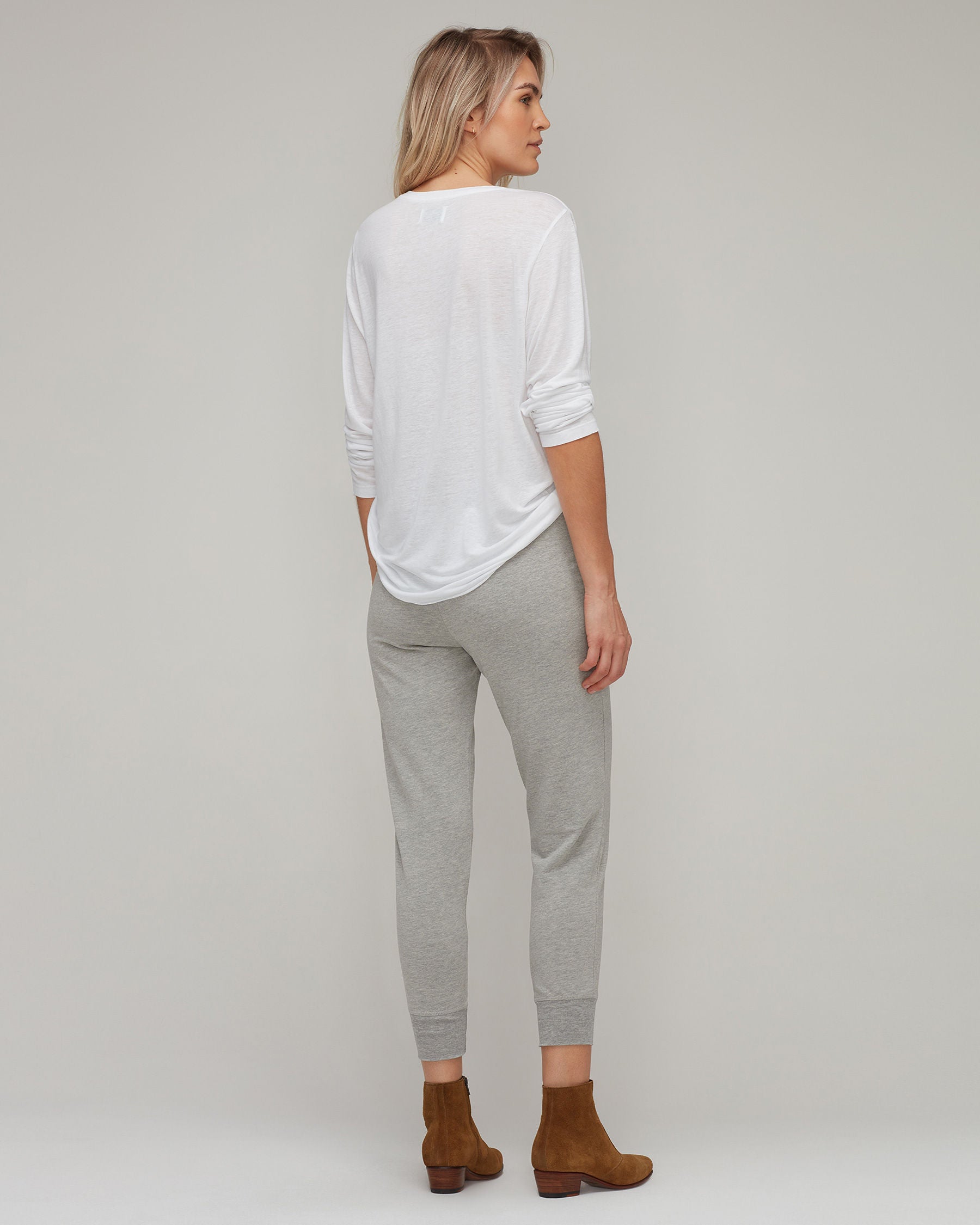 Terry Ribbed Cuff Jogger