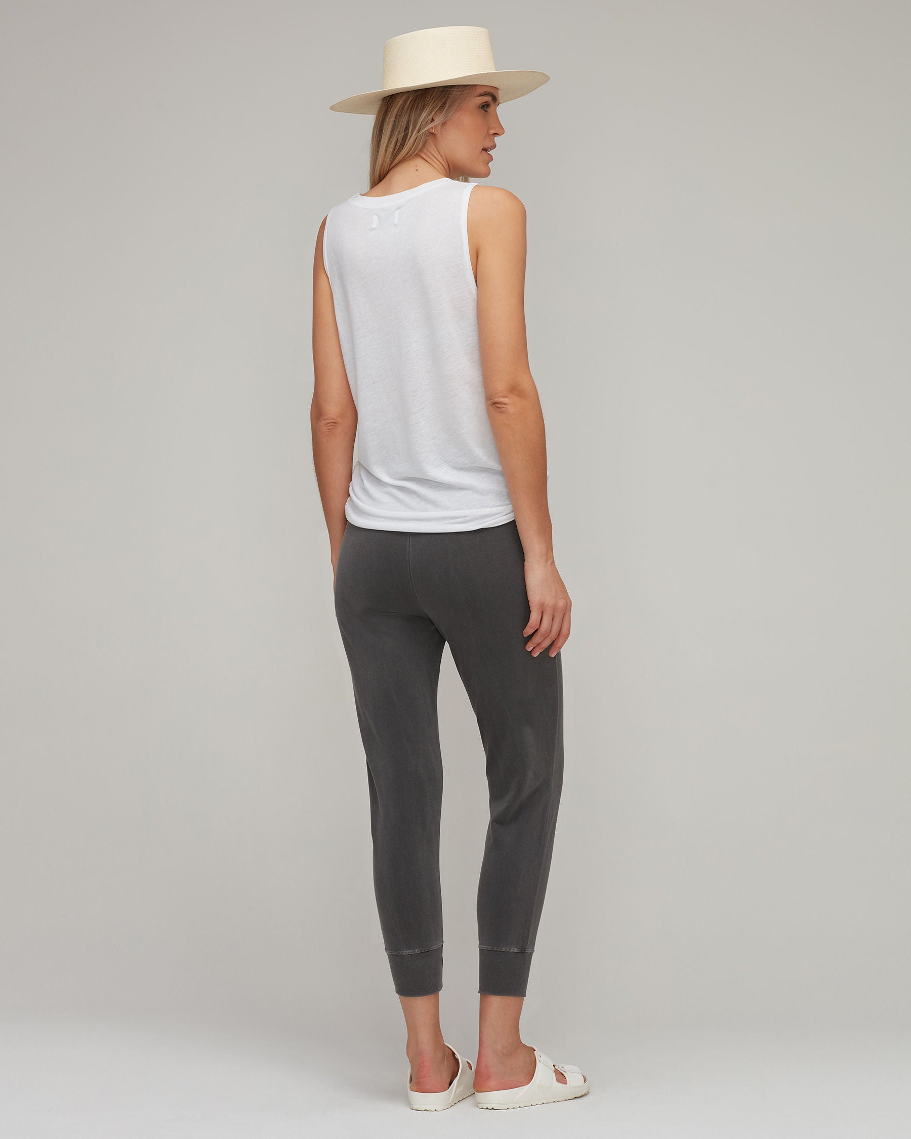 Terry Ribbed Cuff Jogger