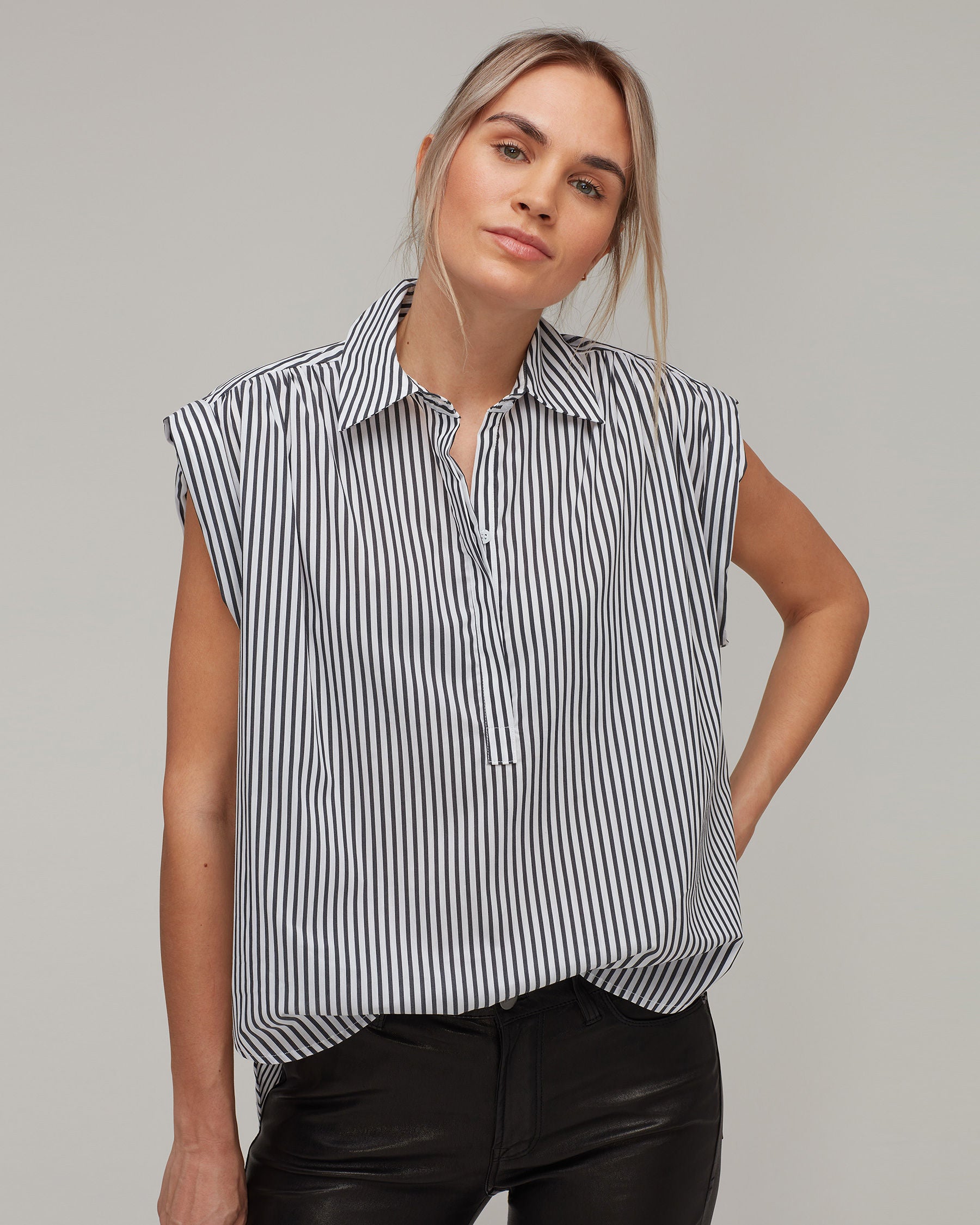 Stretch Cotton Modern Muscle Top