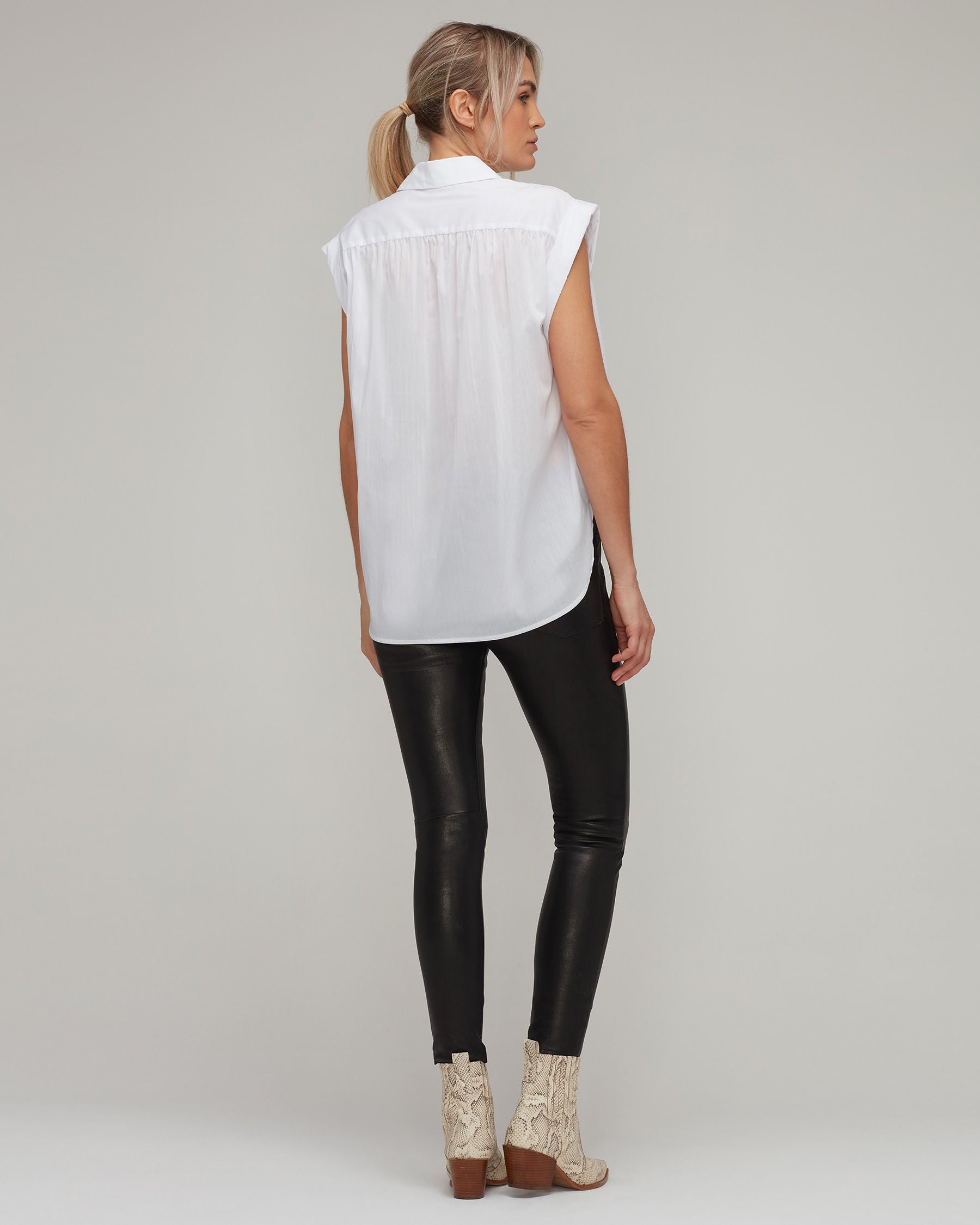 Stretch Cotton Modern Muscle Top
