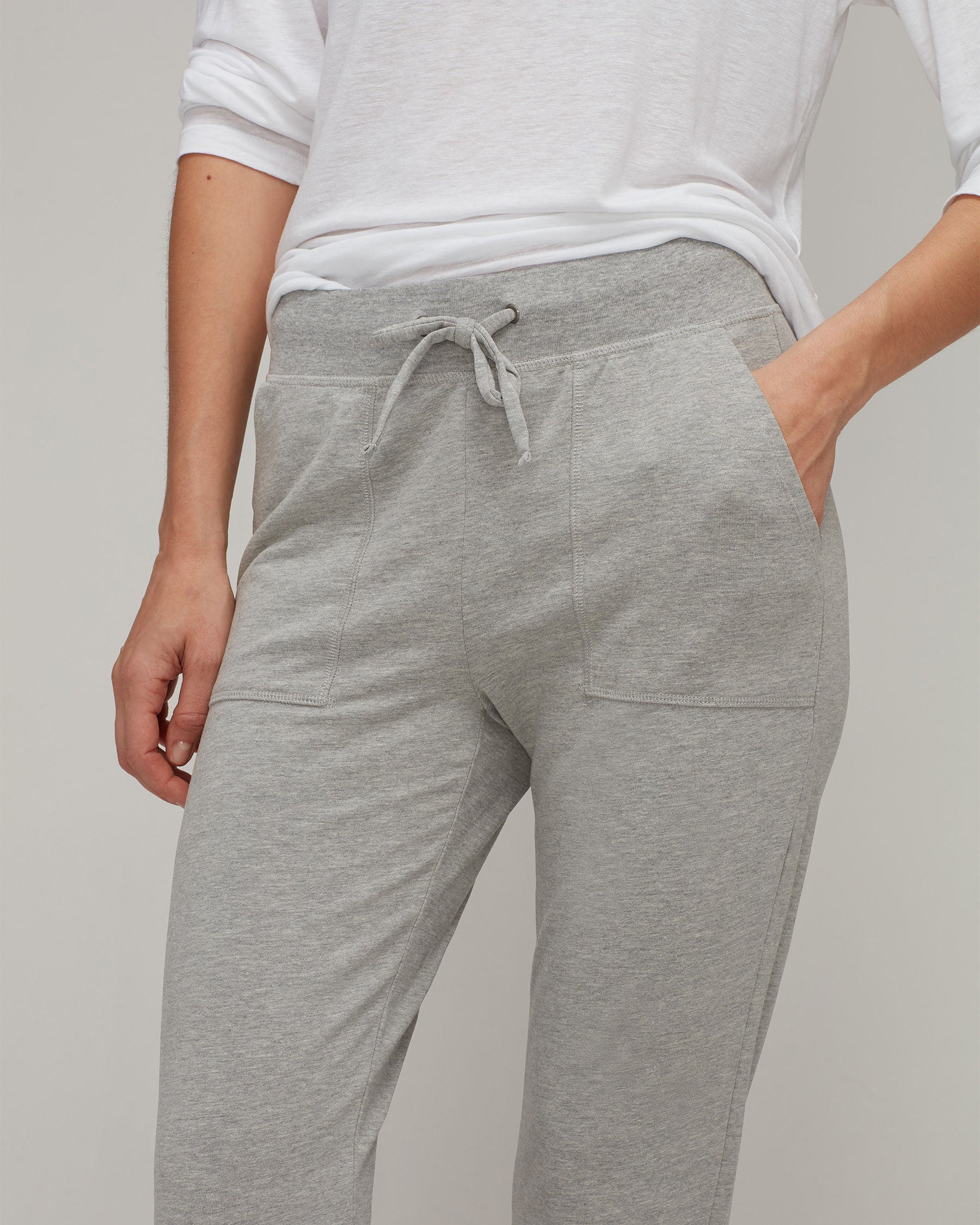 Terry Ribbed Cuff Jogger