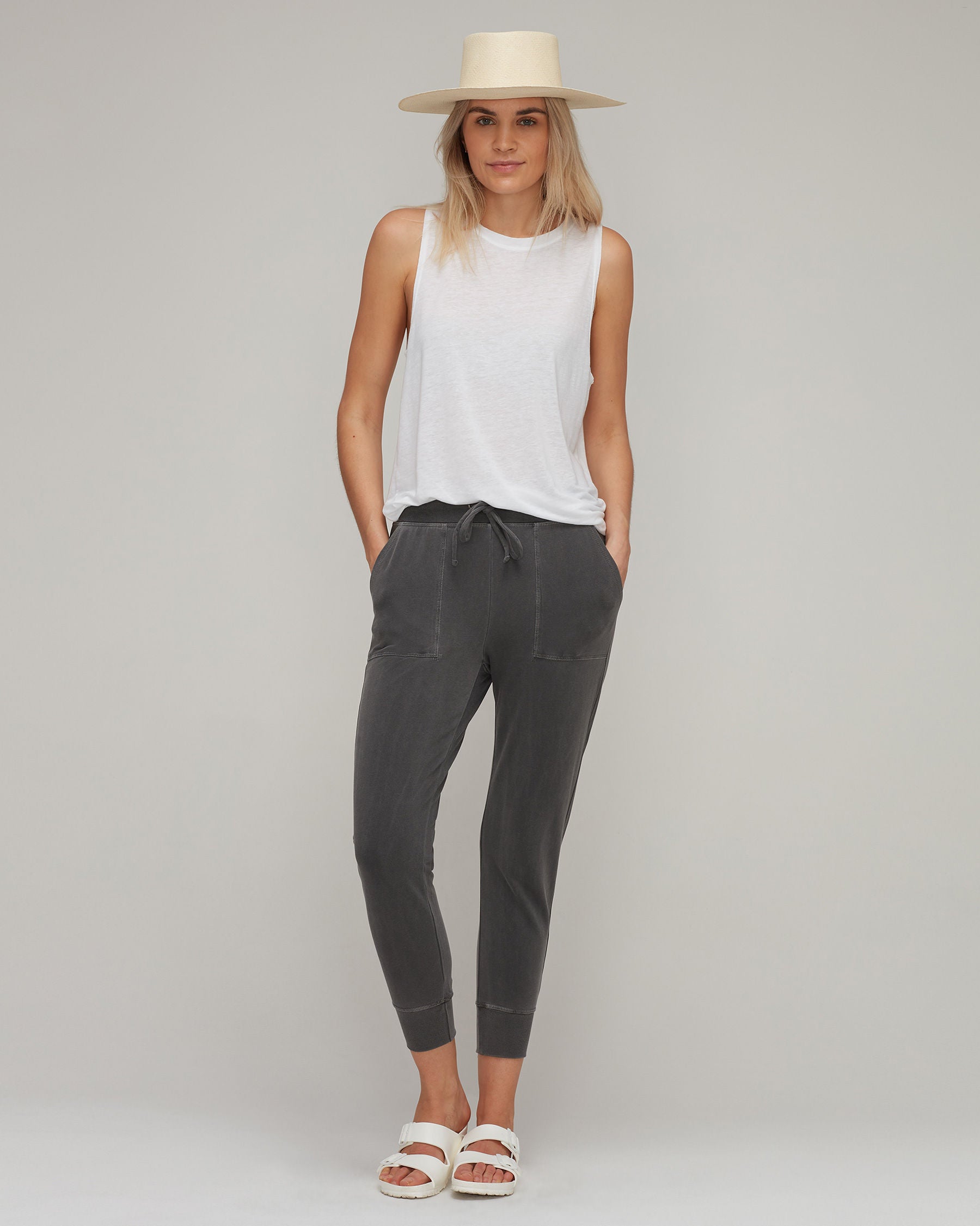Terry Ribbed Cuff Jogger