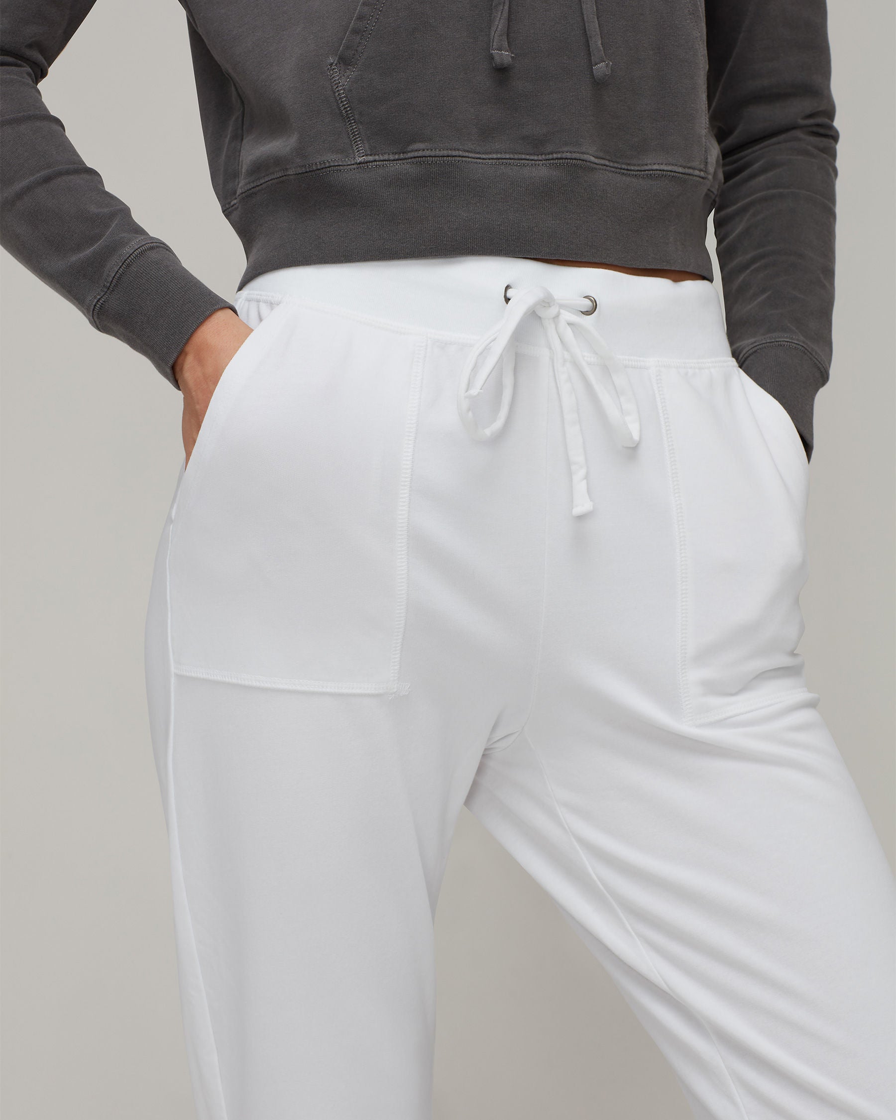 Terry Ribbed Cuff Jogger